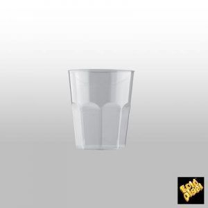 Bicchieri Flutes di Plastica base Rosa 100 ml